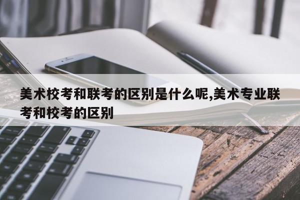 美术校考和联考的区别是什么呢,美术专业联考和校考的区别